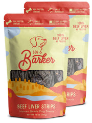 Beg & Barker higado de res seco para perros, premio ideal para entrenar
