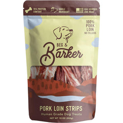 Beg & Barker jerky cerdo: tiras para premiar durante el entrenamiento