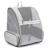 BEIKOTT Mochila transportín para gatos con ventilación frontal para viajes cómodos