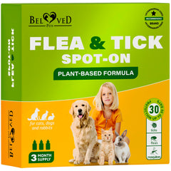 Beloved Pets previene pulgas y garrapatas en mascotas pequeñas, protección rápida.
