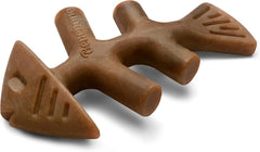 Benebone Fishbone con sabor a pescado real, ideal para estimular el olfato y el juego.