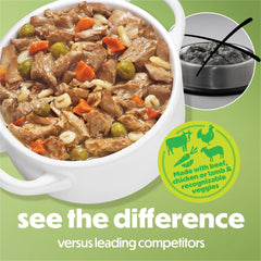 Beneful Gravy: trozos de carne en salsa, 10 oz, sabor apetitoso