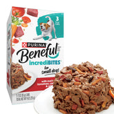Beneful IncrediBites con carne real en lata 3 oz para razas pequeñas