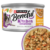 Beneful Kitchen Creations pollo-verduras-salsa, comida principal para perro adulto con sabor real