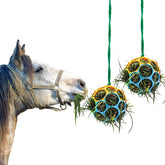 Besimple bola de alimento heno para caballo colgante, entretenimiento en establo