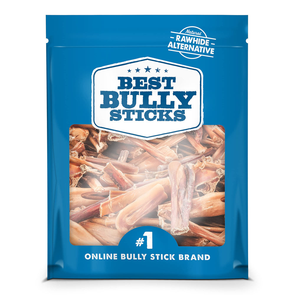 Best Bully Sticks Jumbo Bites: ingrediente único de res para digestión suave.