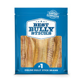 Best Bully Sticks Tráquea de res 12 pulgadas para perros: masticación duradera para salud dental
