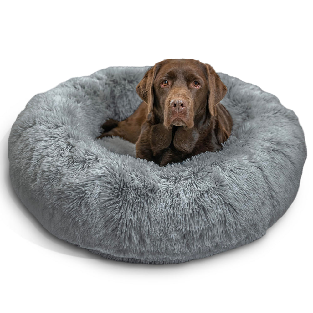Best Friends Sheri cama donut calma gris 36 para perros grandes.