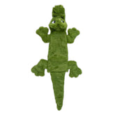 Best Pet Supplies Alligator, juguete suave para perro grande con crujido sin relleno