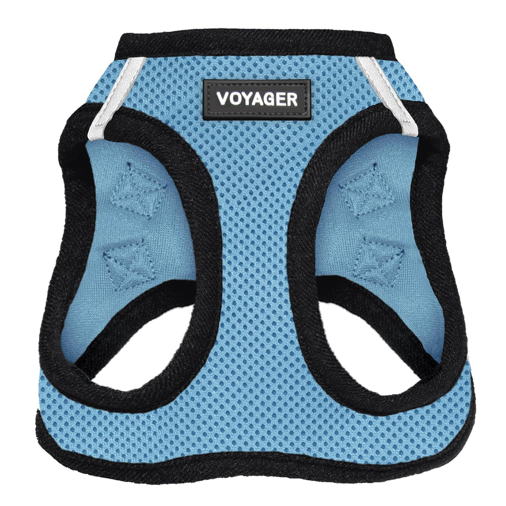 Arnés Voyager de Best Pet Supplies, frente, ajuste cómodo para mascotas pequeñas.