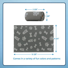 Best Pet Supplies bolsas-desechos-caninos-plastico-grueso protección contra derrames