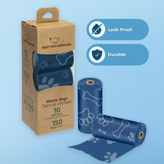 Bolsas duraderas de Best Pet Supplies, gruesas, para recoger heces de cualquier raza.