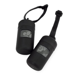 Best Pet Supplies dispensador de bolsas para caca de perro con correa, útil en paseos