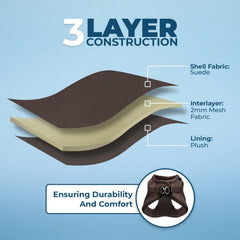Best Pet Supplies harnais double D-rings pour une sécurité renforcée