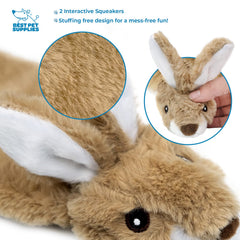 Best Pet Supplies Juguete chirriante Oveja para perros, ideal para mantener atención