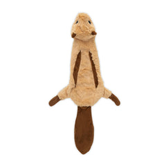 Best Pet Supplies Juguete perro sin relleno ardilla grande, entretenimiento limpio y seguro.