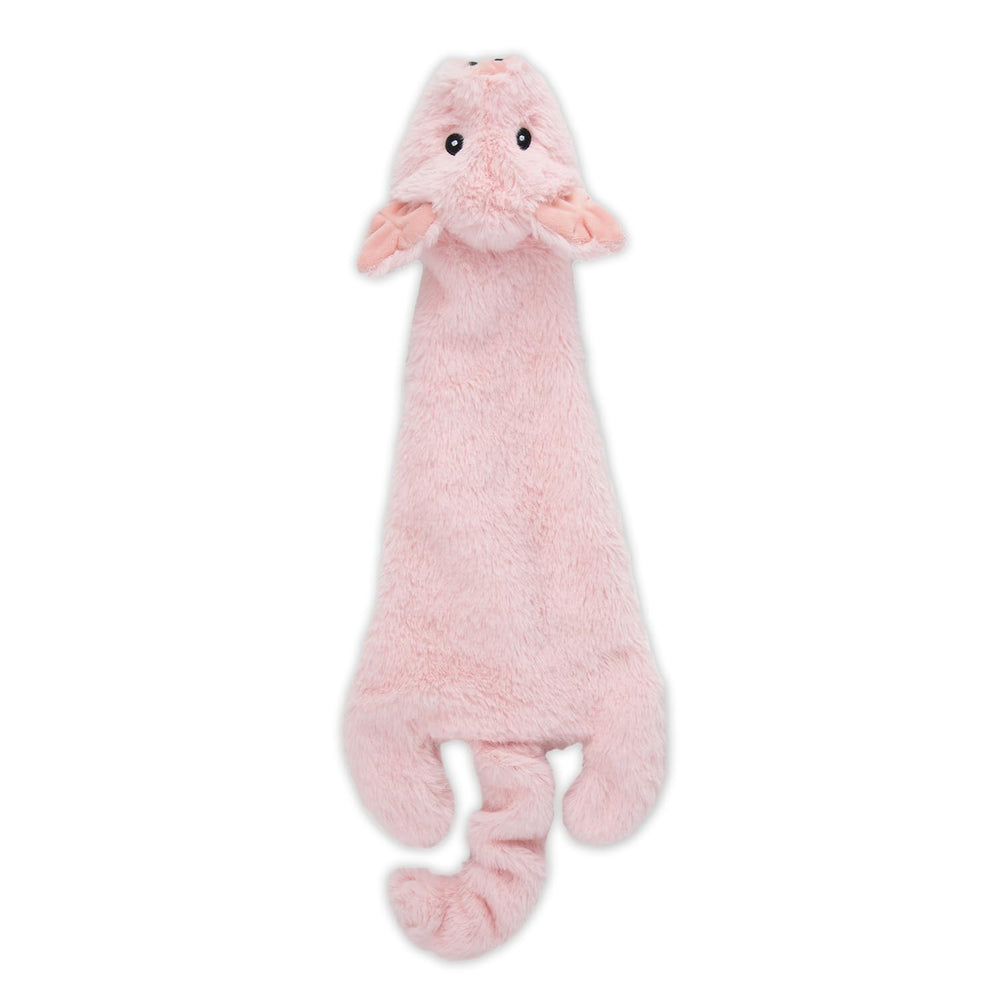 Best Pet Supplies Juguete sin relleno cerdo, cabeza, estimula juego interactivo en interiores