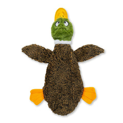 Best Pet Supplies pato salvaje, juguete chirriante suave para entretenimiento interior