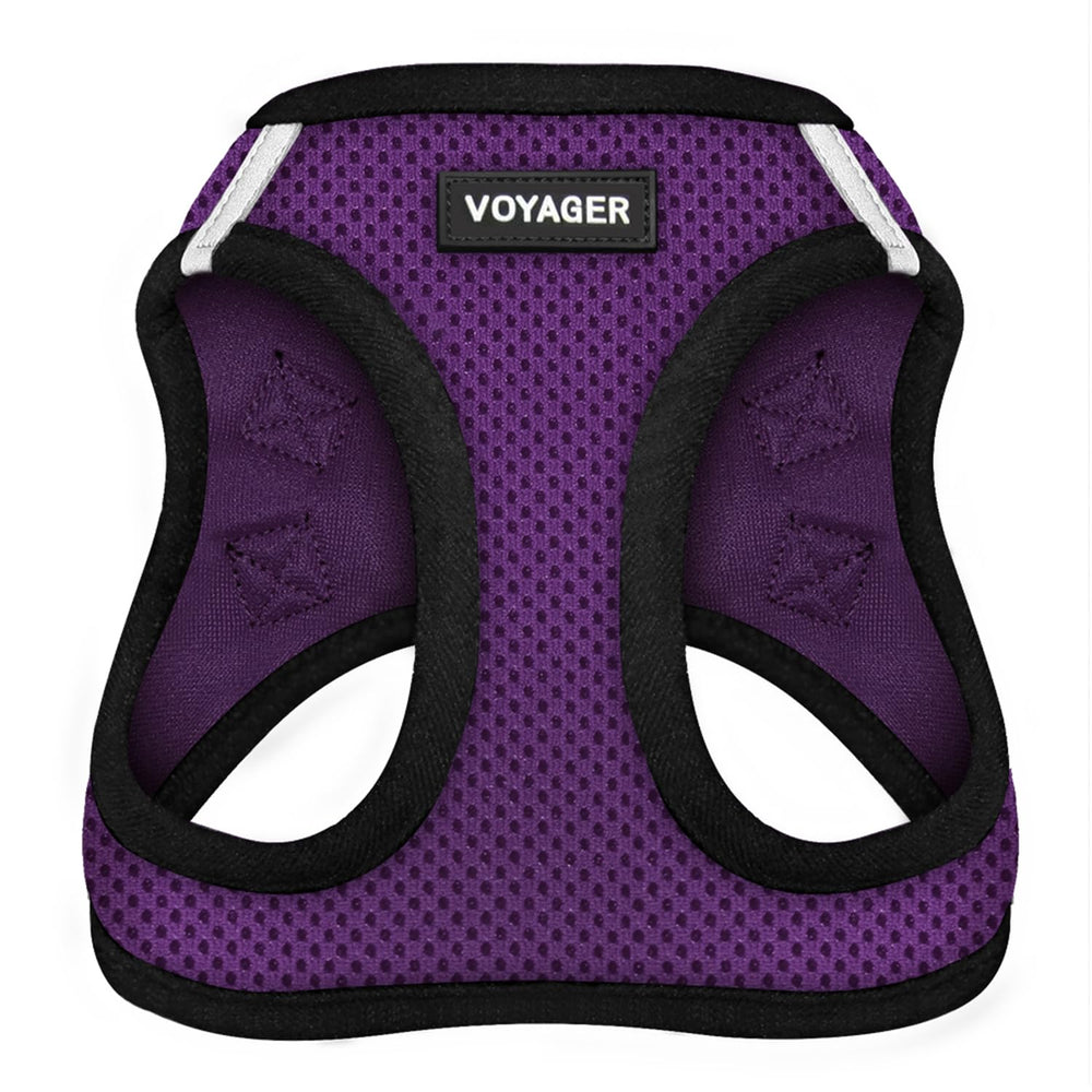 Arnés Voyager de Best Pet Supplies mostrando la entrada con malla de aire para paseos cómodos