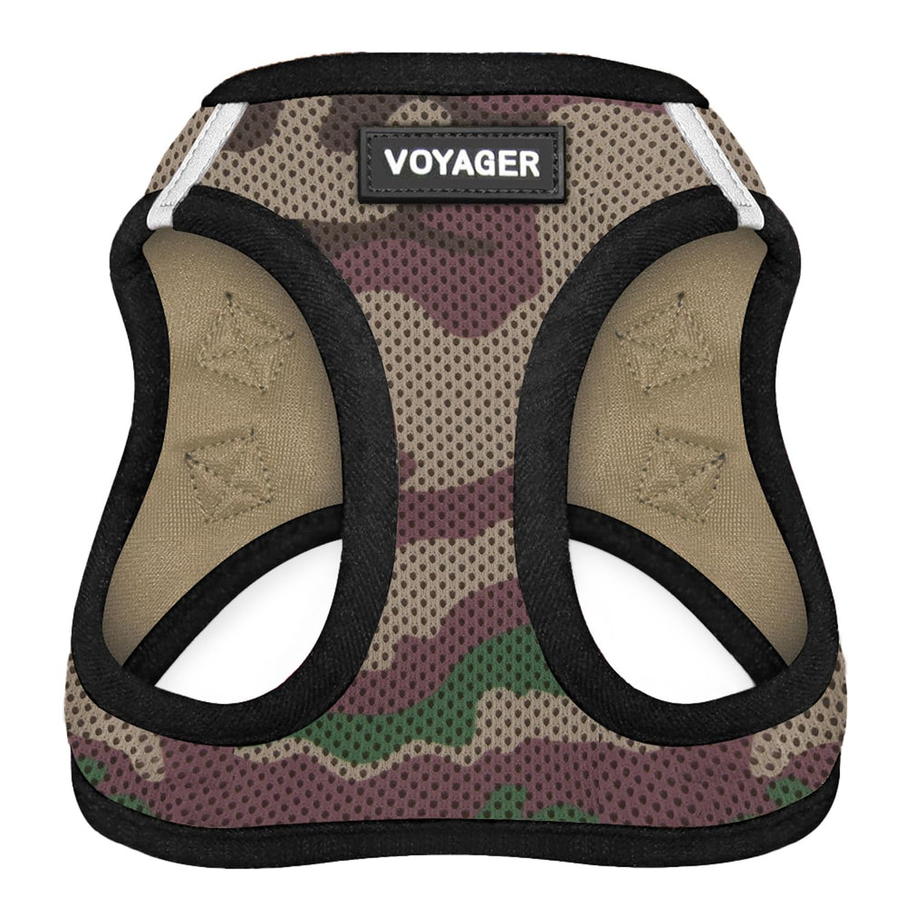 Harnais Voyager Best Pet Supplies enfiler en mesh air, confort léger lors des balades.