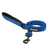 Best Pet Supplies Voyager laisse reflechissante en nylon securite nocturne pour chiens.
