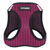 Best Pet Supplies Voyager Step-in Air harnais rose à deux teintes, visibilité accrue.
