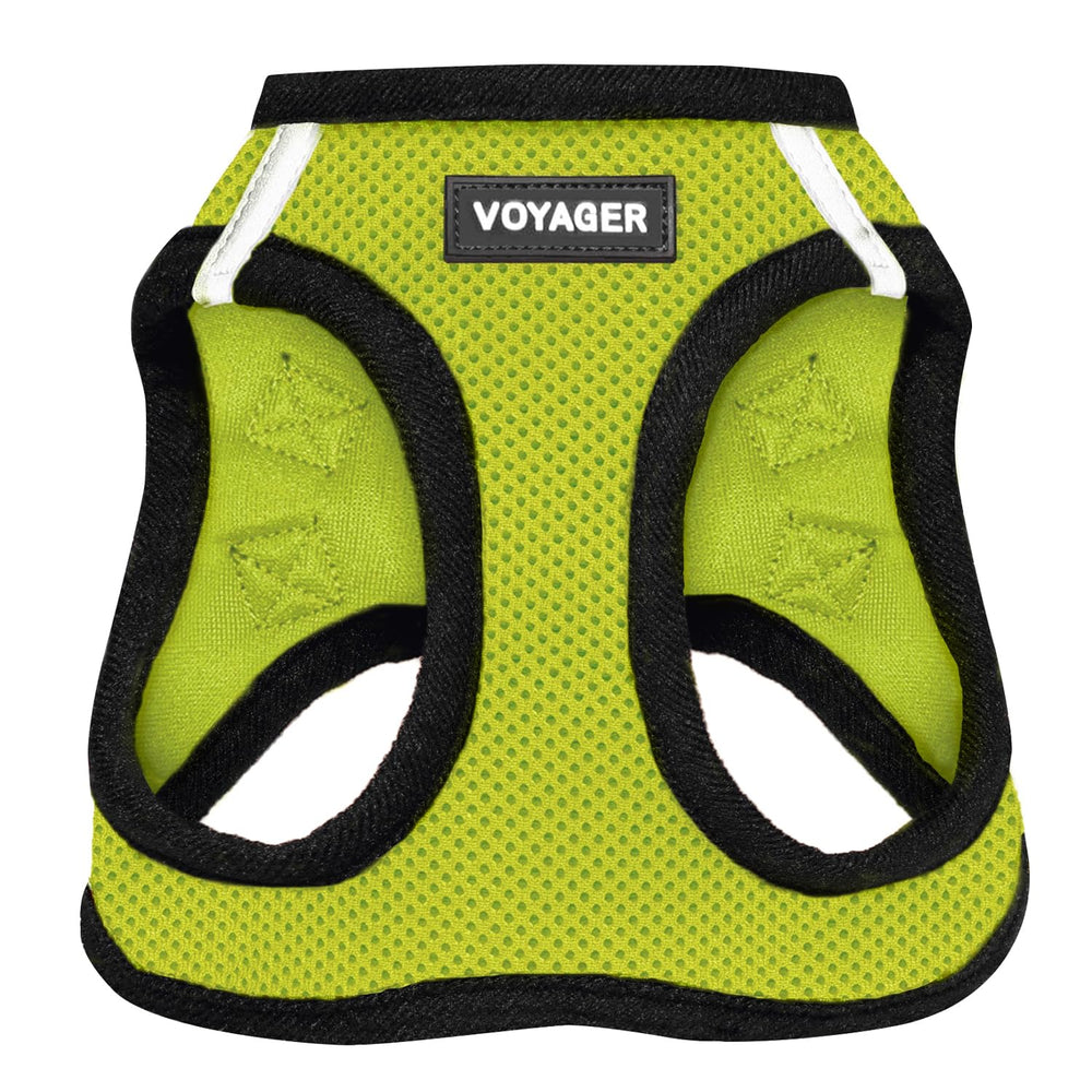 Arnés Voyager de Best Pet Supplies ajuste ideal para paseos cómodos.
