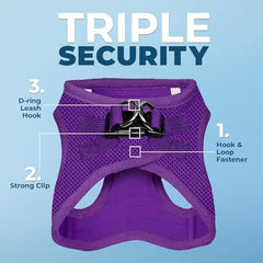 Best Pet Supplies Voyager Step-in Air Harness malla transpirable para todas las estaciones.