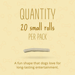Better Belly Originals, rollos digestibles con textura suave para masticar
