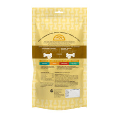 Better Belly rollo de cuero crudo con sabor a solomillo para perros grandes.