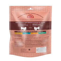 Friandise Better Belly sans colorants artificiels pour chien.