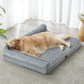 Cama ortopédica BFPETHOME para perros grandes con superficie suave y cómoda