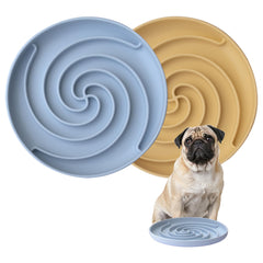 Bifeaw cuenco alimento lento para perros, promueve pausas durante la comida.