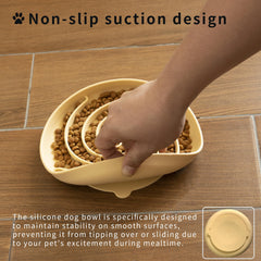 Bifeaw diseño rompecabezas para perros, estimula mente durante la comida.