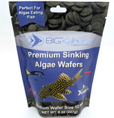 BIG KAHUNA TROPICAL FISH: wafer de alga 226 g en envase recerrable para frescura