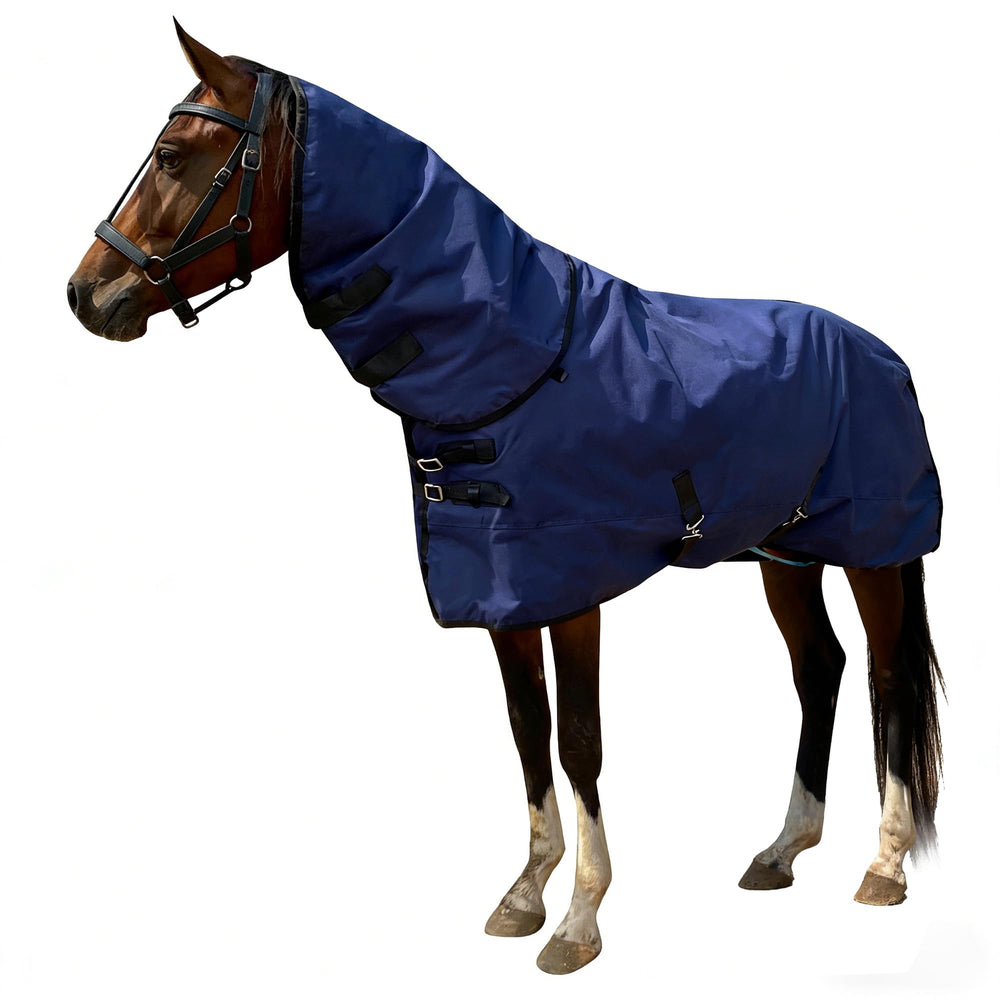 BIGANTTOW cobertor de invierno para caballos, 78 pulgadas, protege contra viento y humedad.