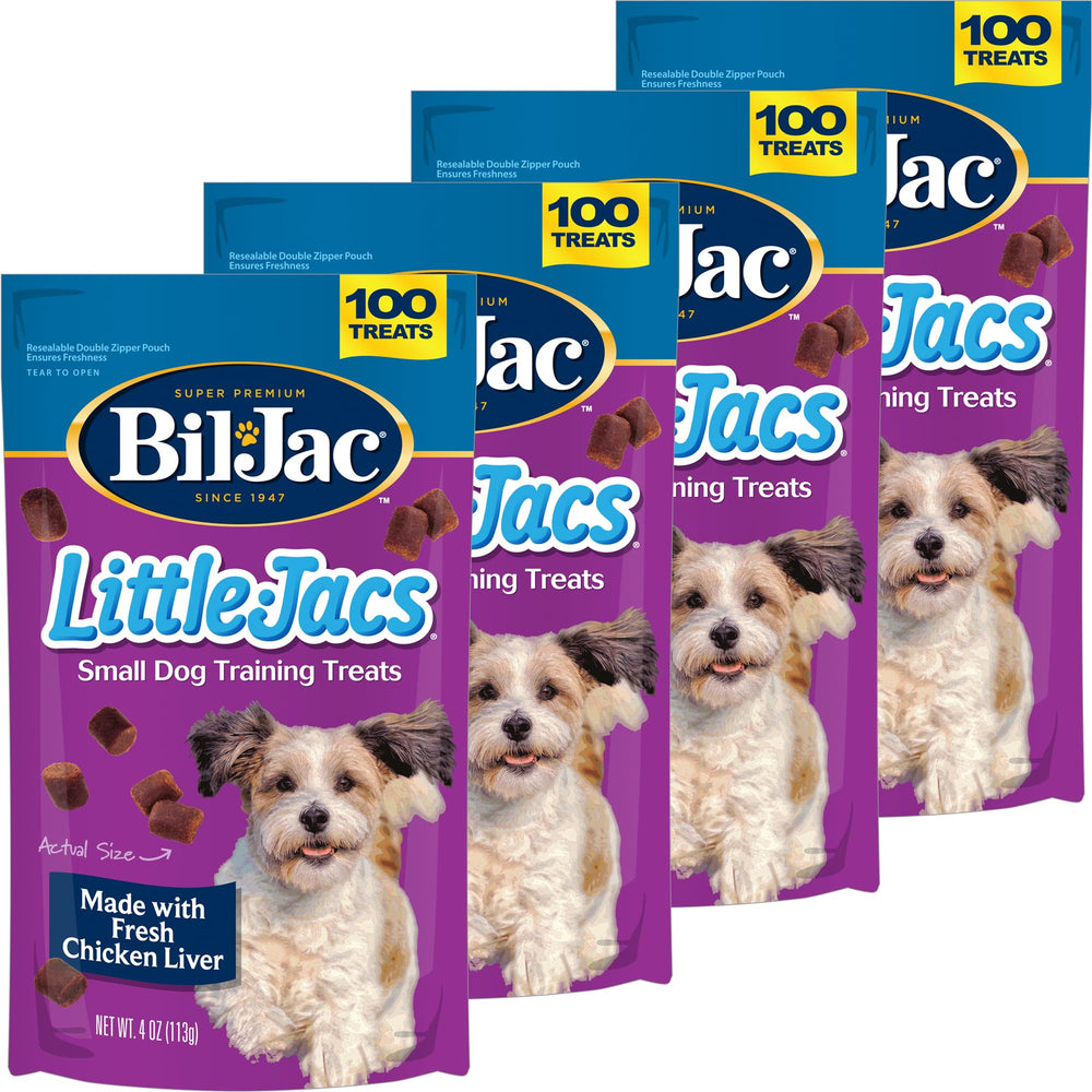 Bil-Jac Little Jacs: recompensa de pollo deliciosa para entrenar perros pequeños