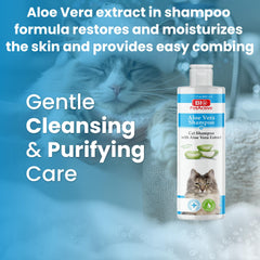 Bio PetActive Cat Shampoo: aplicación en gato, fácil de aplicar para mantener el pelaje sano.