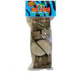 Bird Kabob: empaque elegante para snack natural de loros.
