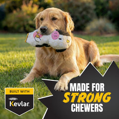 Bite Force: juguete kevlar reforzado para perros, resistente y duradero.