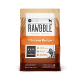 BIXBI Rawbble pollo liofilizado como ingrediente principal para nutrición de alto valor.