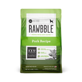 BIXBI Rawbble cerdo fresco, proteína fácil de digerir para perros activos.