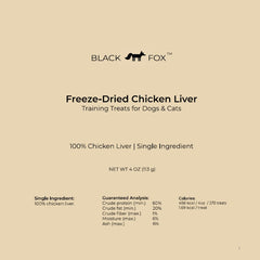 BLACK FOX snack proteico para perros y gatos, ideal para sesiones.