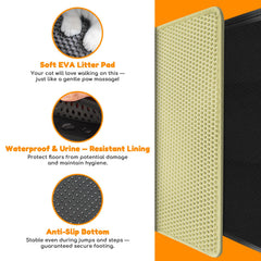 Blissstorm base impermeable y antideslizante protege suelos y alfombras