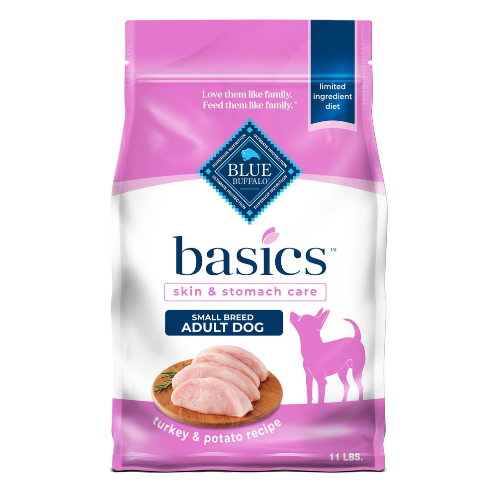Blue Buffalo Basics: paquete 11 lb para perros pequeños.