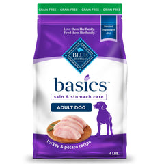 Blue Buffalo Basics con pavo como primer ingrediente para músculos y digestión