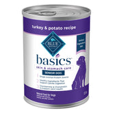 Blue Buffalo Basics pavo en lata, ideal para piel y pelaje.