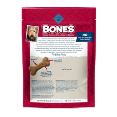 Blue Buffalo Bones galletas en forma de hueso para premiar durante el día