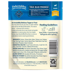 Blue Buffalo Delectables sobre de porción única, fácil de abrir para cada comida.