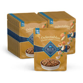 Blue Buffalo Delectables complemento de pavo para cena, textura jugosa y sabrosa.